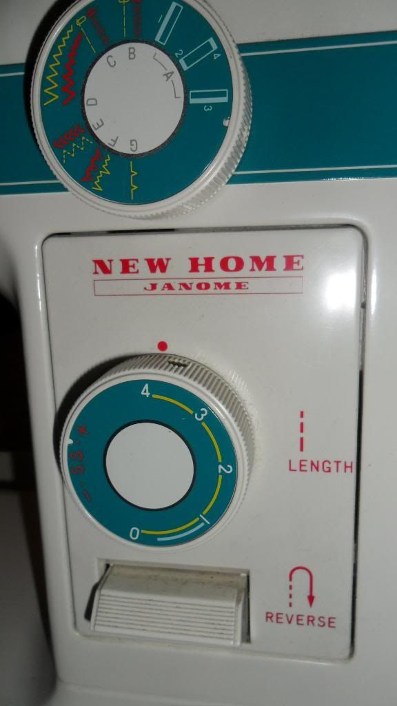 Janome New Home Model 108 Limited Edition Sewing Machine And Case 150